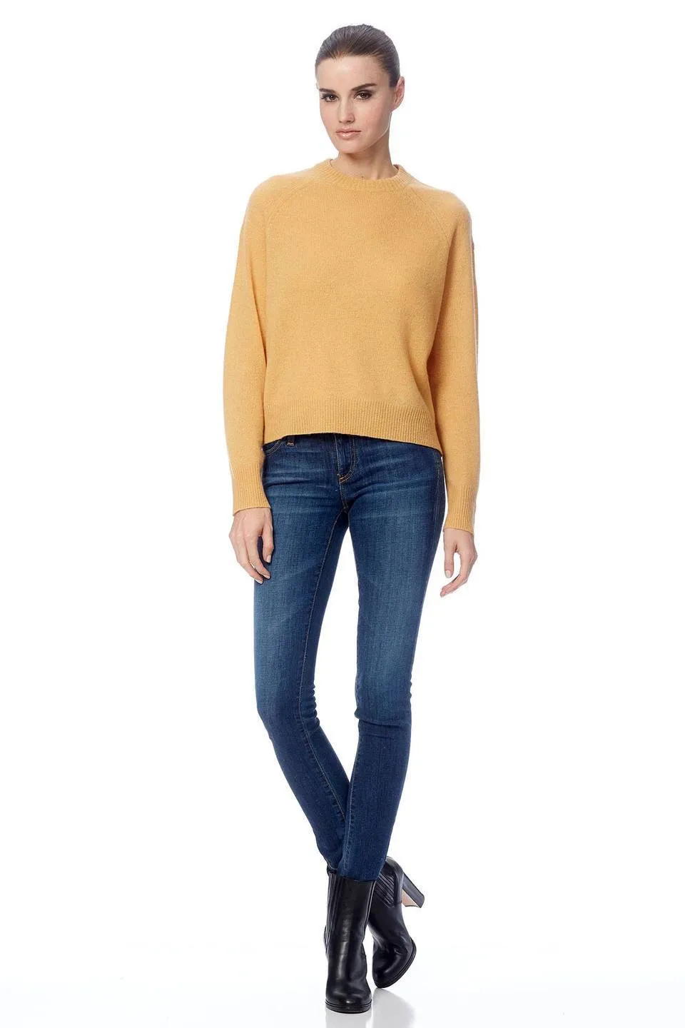 360 Cashmere - Gracie Cashmere Sweater in Pollen