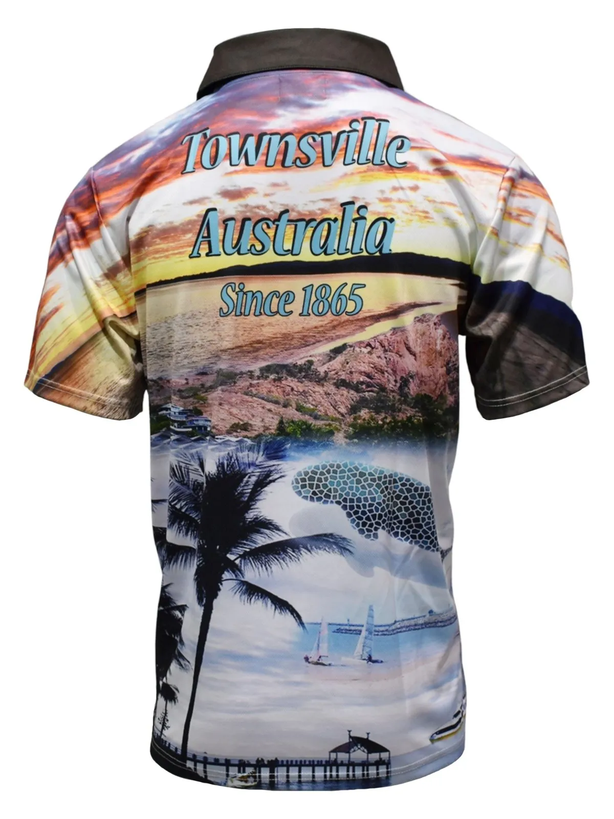 Adult Short Sleeve Outdoor Camping Fishing Shirt - Townsville