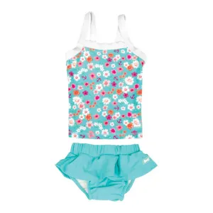 Baby Banz Tankini Two-Piece Girls Swimsuit - Floral (18 Months, 12kg)
