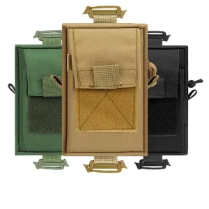 Bag Belt Waist Fanny Pack, Multifunctional Mobile Phone Pouch Holder Case, Camping Hunting First Aid Gear Purse