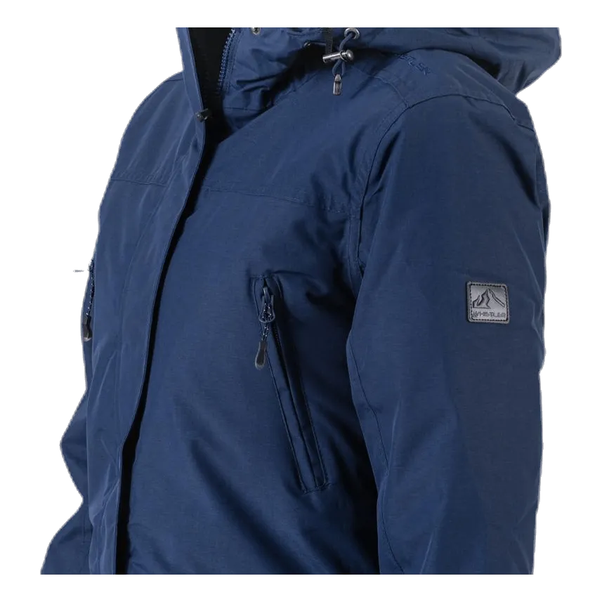 Bakma Long Parka Jacket W-PRO 10000 Blue