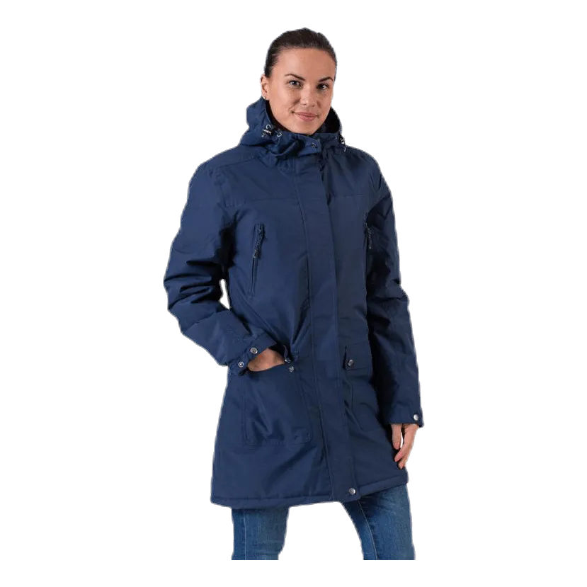 Bakma Long Parka Jacket W-PRO 10000 Blue