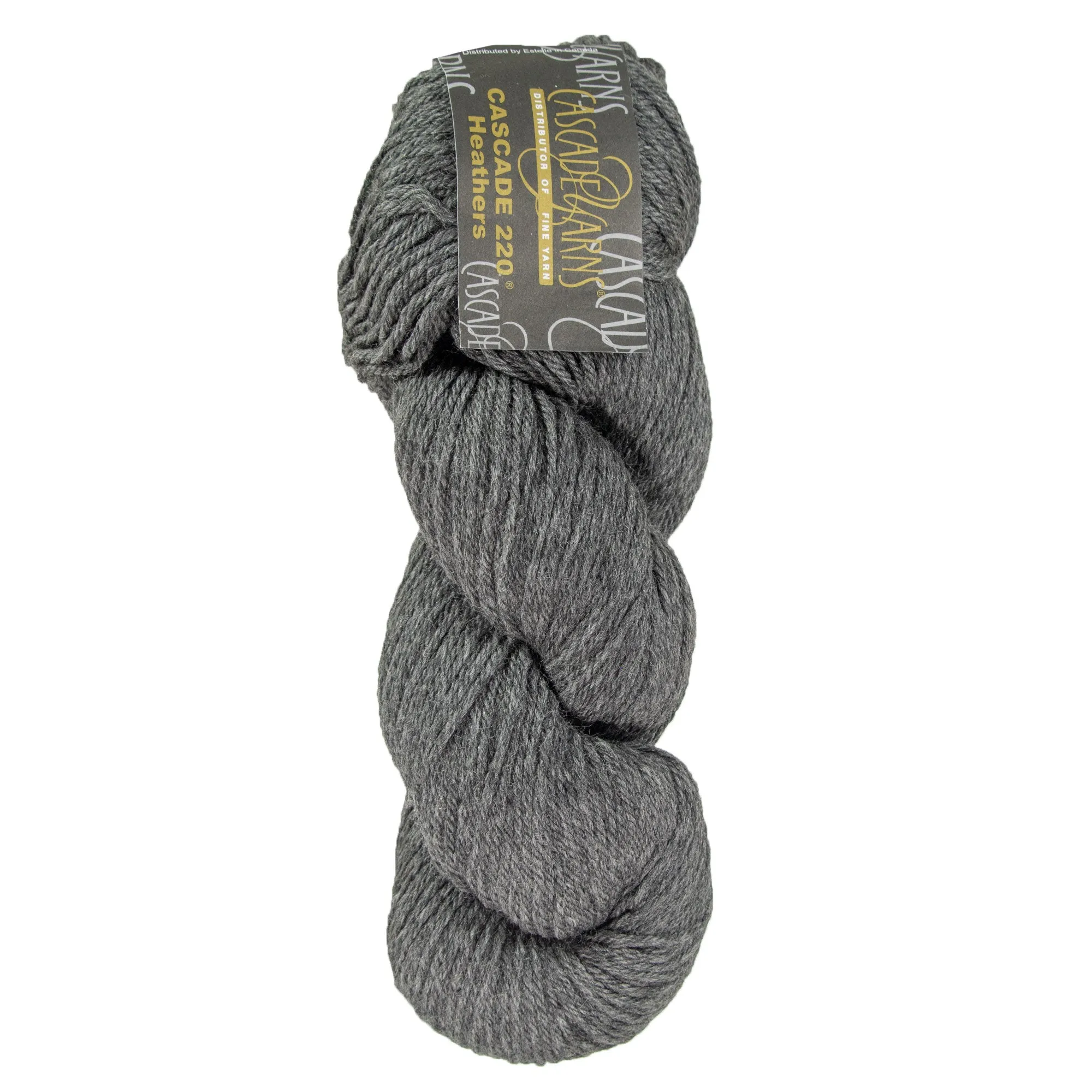 Cascade 220 Yarn - 8400 Charcoal Grey