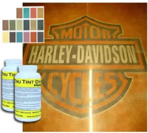 Dye Stain for Indoor Concrete - Tru Tint Dye