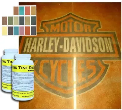 Dye Stain for Indoor Concrete - Tru Tint Dye