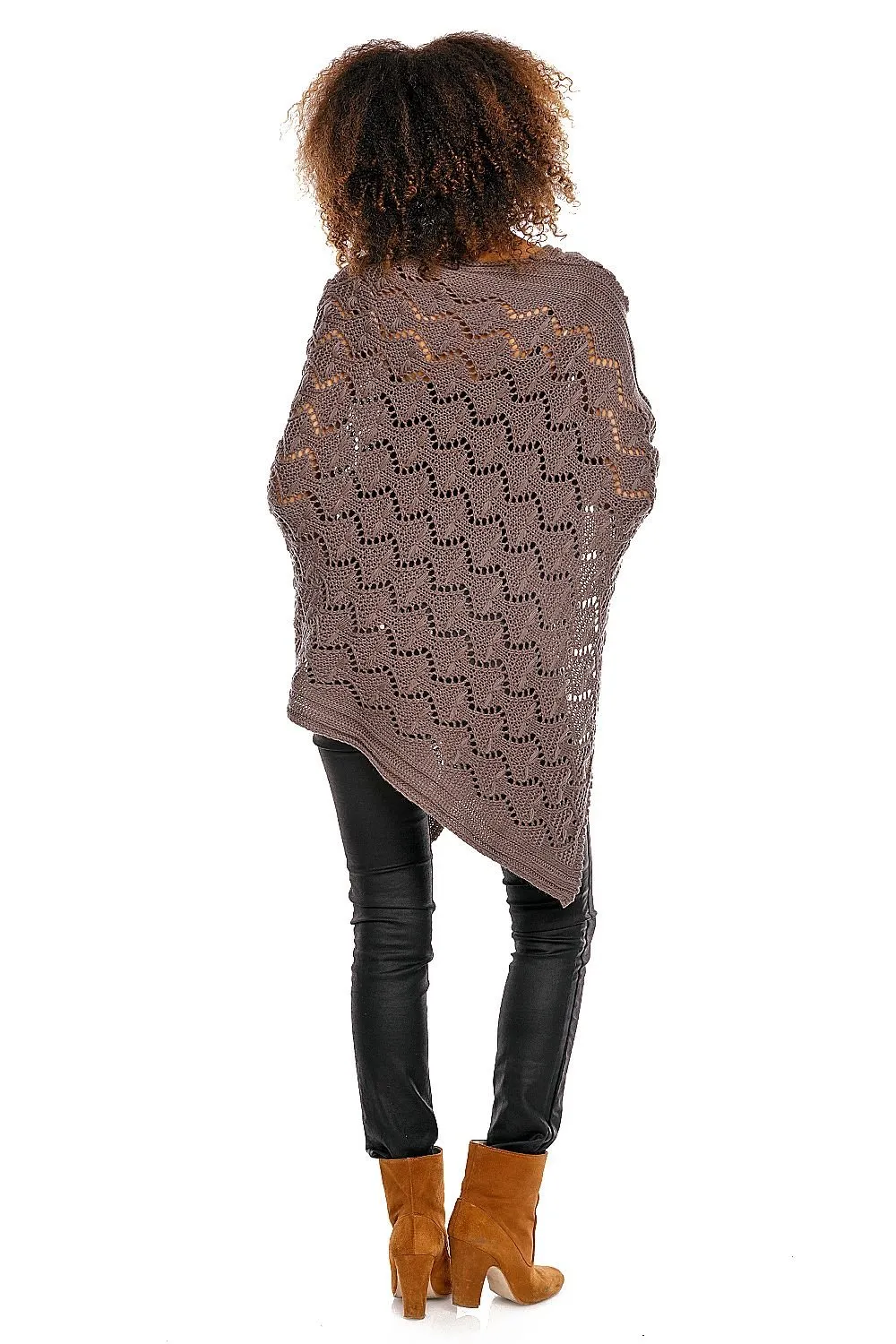Elegant Maternity Poncho - Versatile Pregnancy Layer