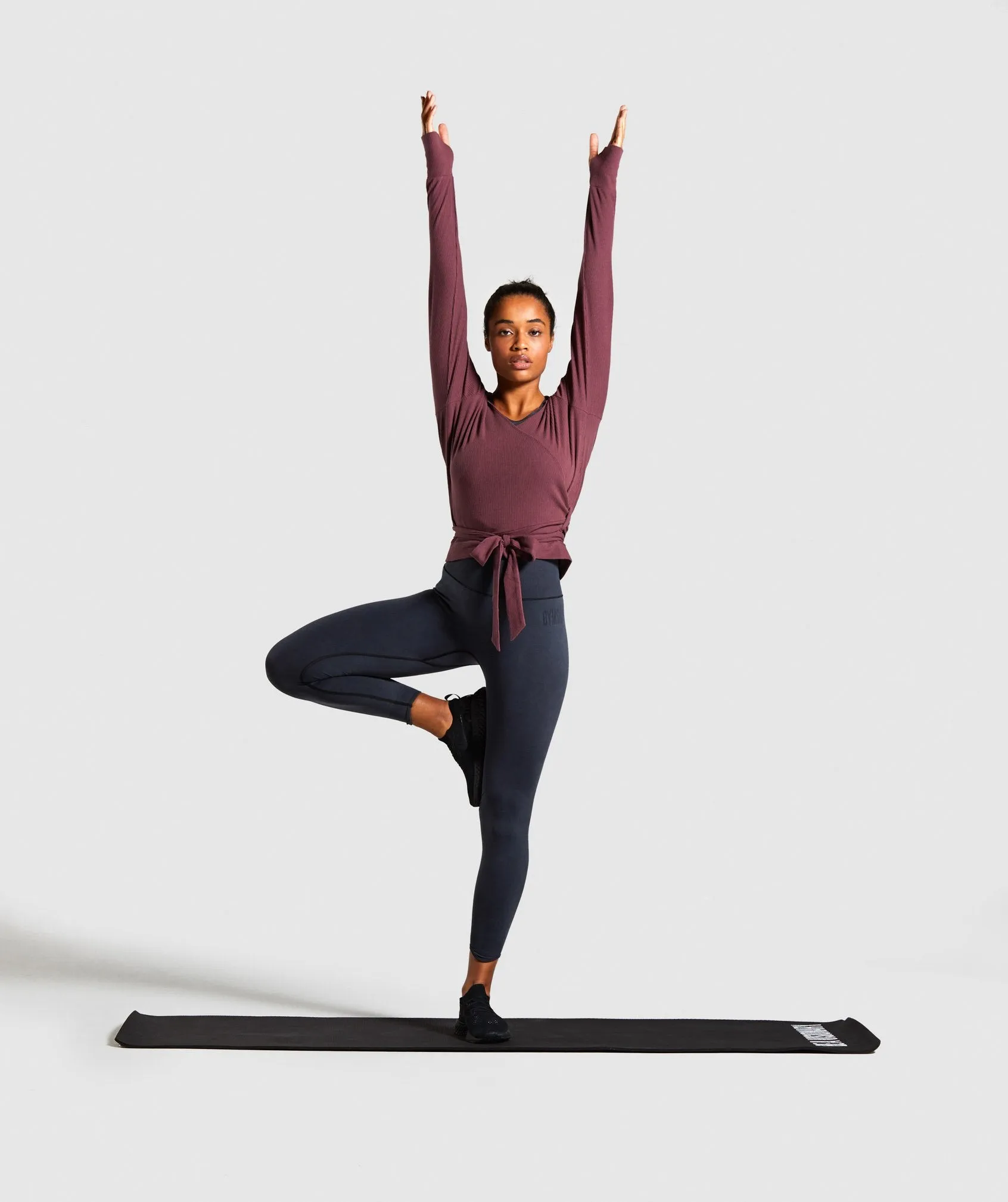 Gymshark Studio Recovery Hoodie - Berry Red