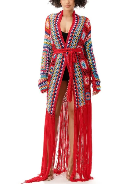 Hazel Tassel Jacket Cardigan