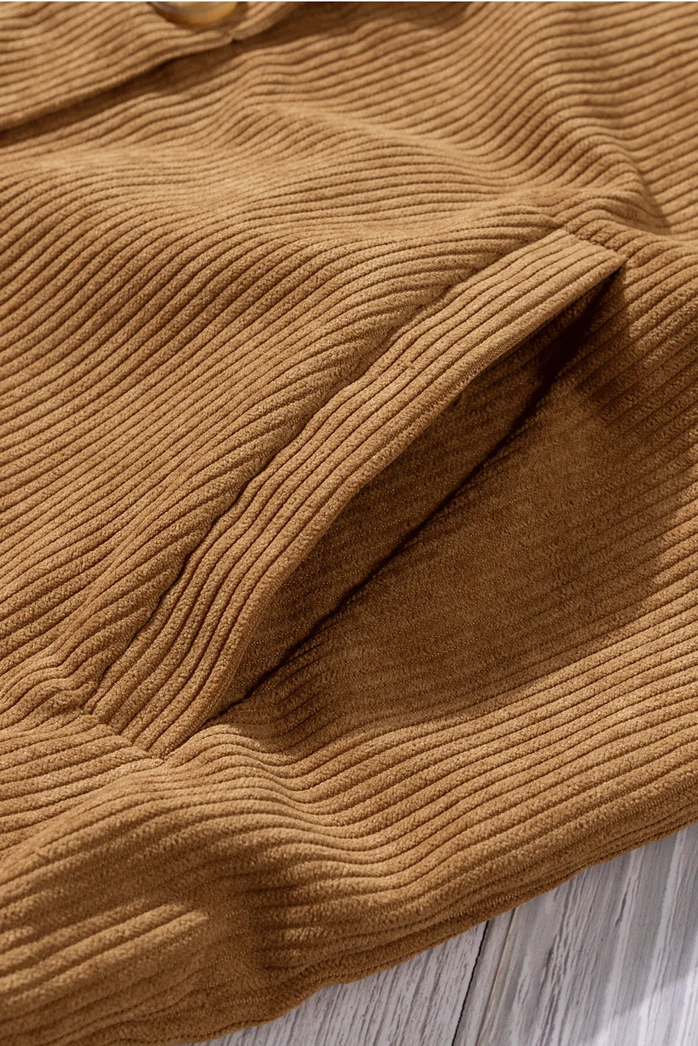 Khaki Corduroy Jacket