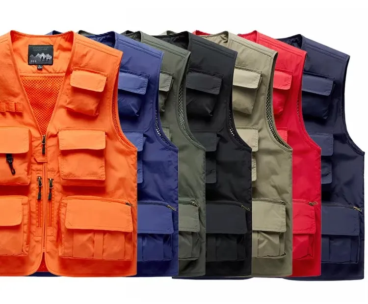 Multi-Pocket Outdoor Vests