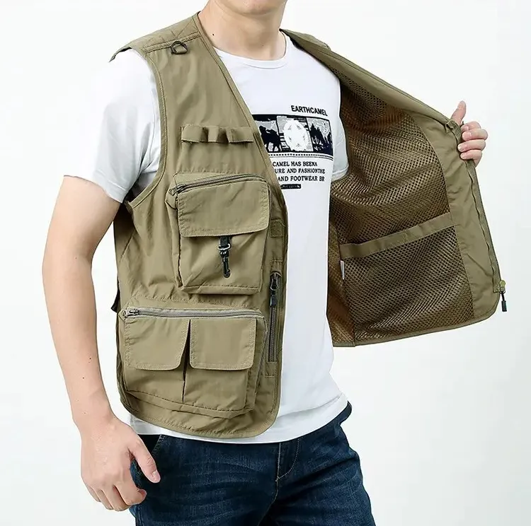 Multi-Pocket Outdoor Vests