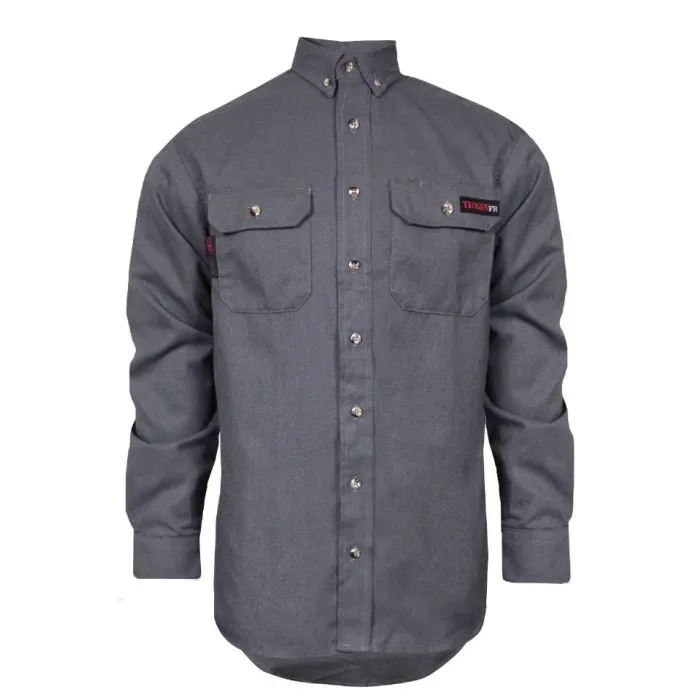 NSA TCG01150 TECGEN SELECT FR Work Shirt Grey