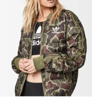 Pharrell Williams HU Hiking Camo Puffer Jacket