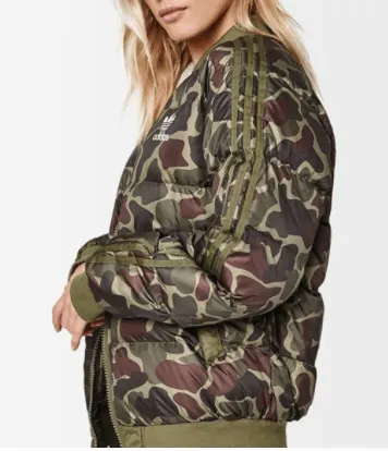 Pharrell Williams HU Hiking Camo Puffer Jacket