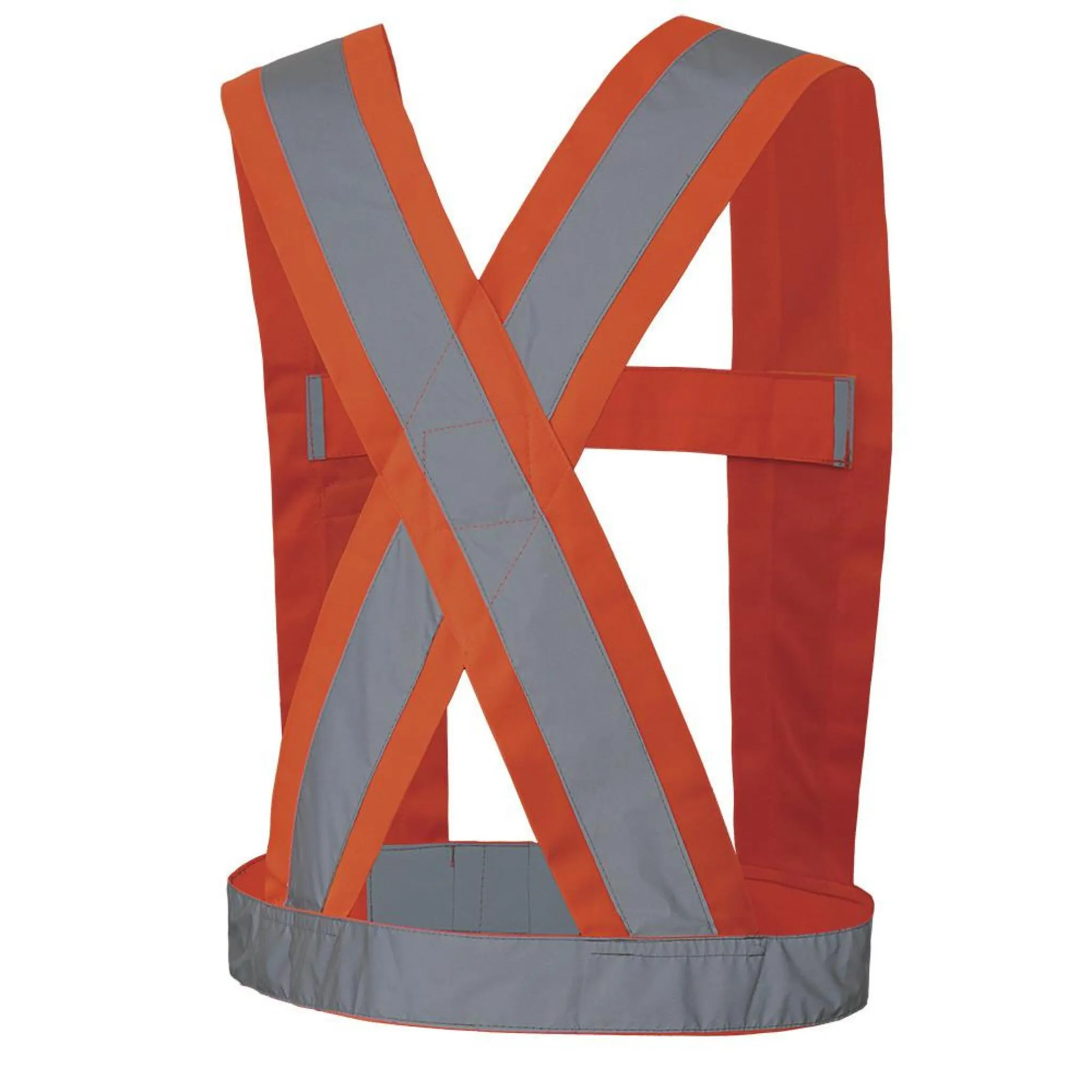 Pioneer Men's Hi Vis Safety Sash - CSA Certified, 4" Wide, Adjustable, Reflective Tape, Lightweight, Durable High Visibility Gear | One Size Fits All