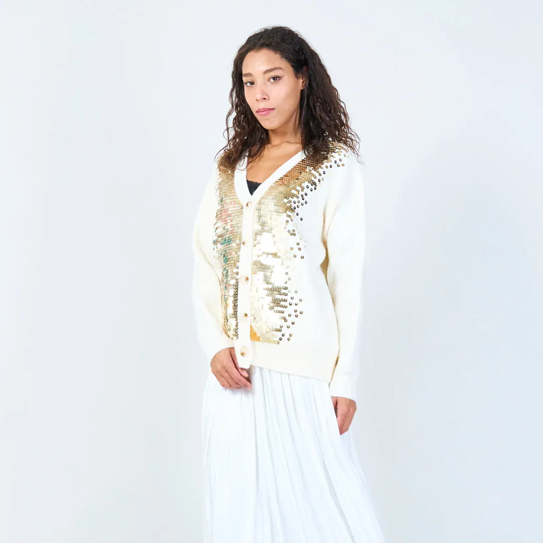 Sequin embellished cardigan wholesale