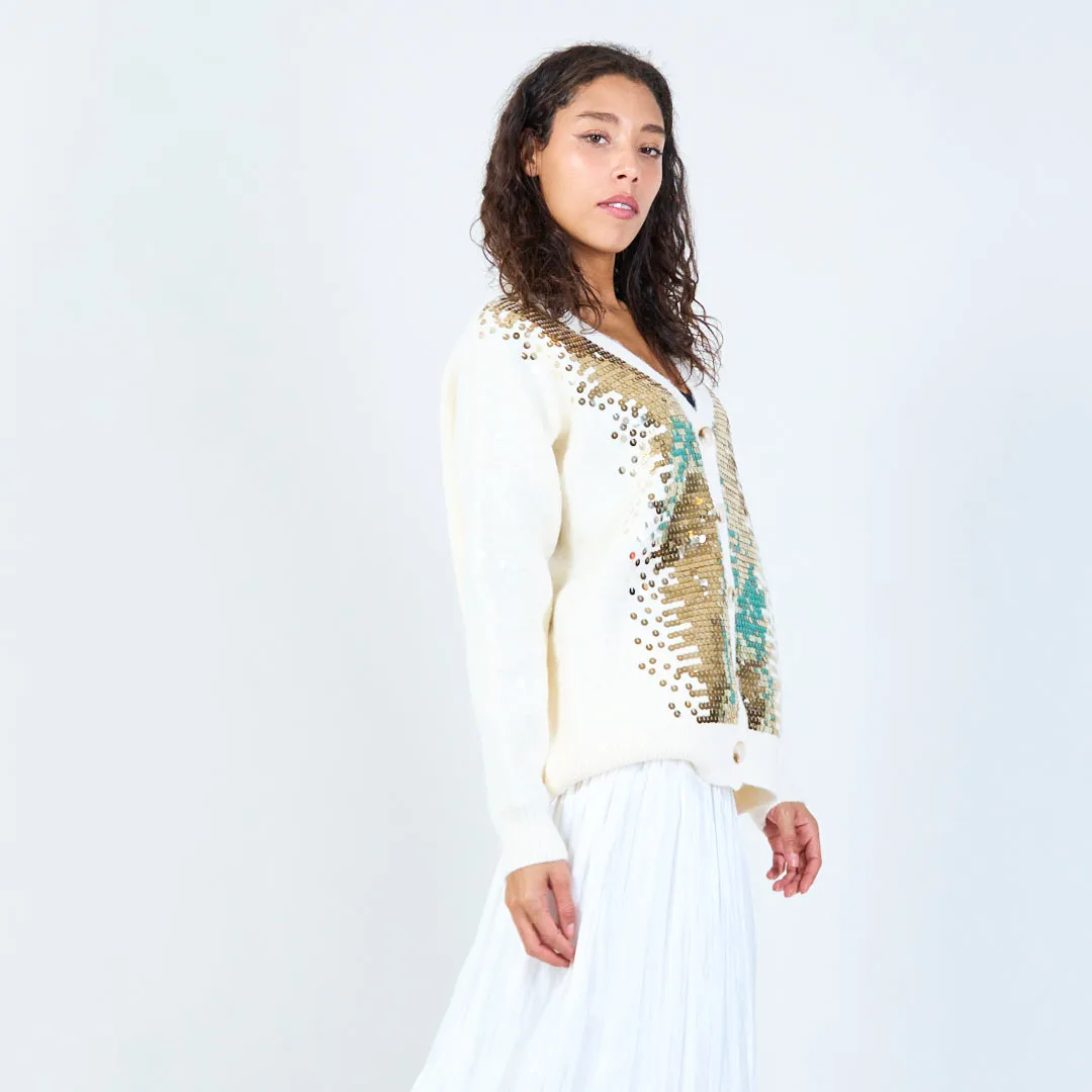 Sequin embellished cardigan wholesale