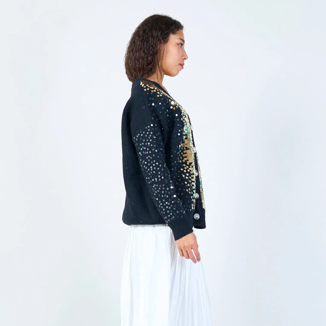 Sequin embellished cardigan wholesale