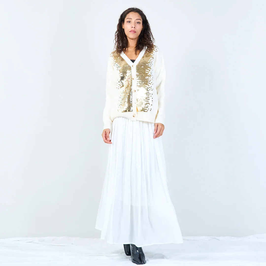 Sequin embellished cardigan wholesale