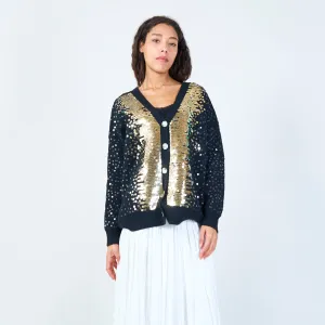 Sequin embellished cardigan wholesale