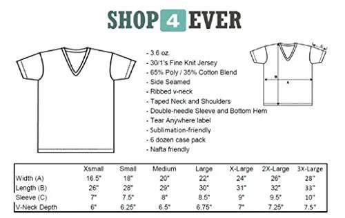 Shop4Ever® Donald Trump 2016 Men's V-Neck T-shirt Political Shirts