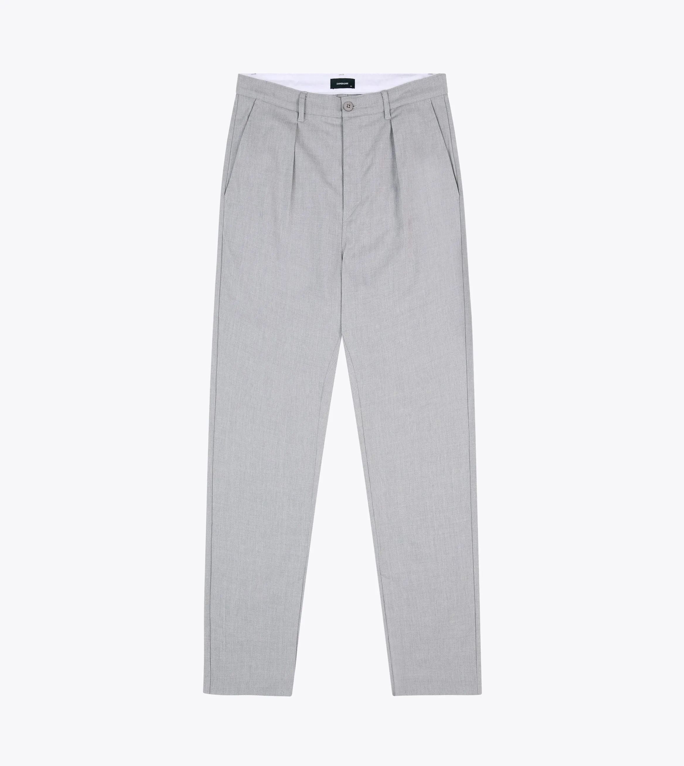 Split Pant Lt Grey Marle