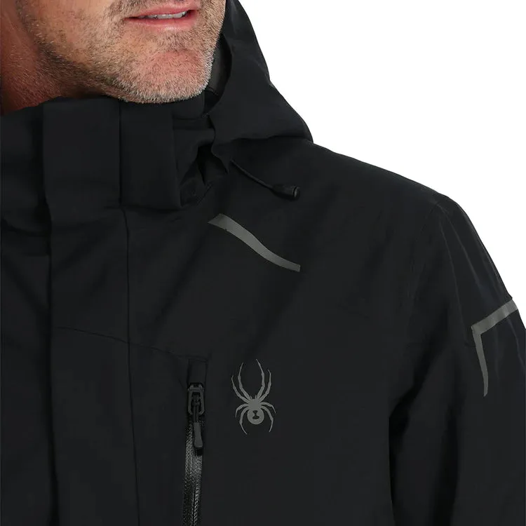 Spyder Copper Jacket Mens 2024 Black