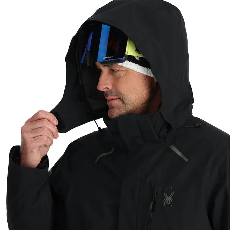 Spyder Copper Jacket Mens 2024 Black
