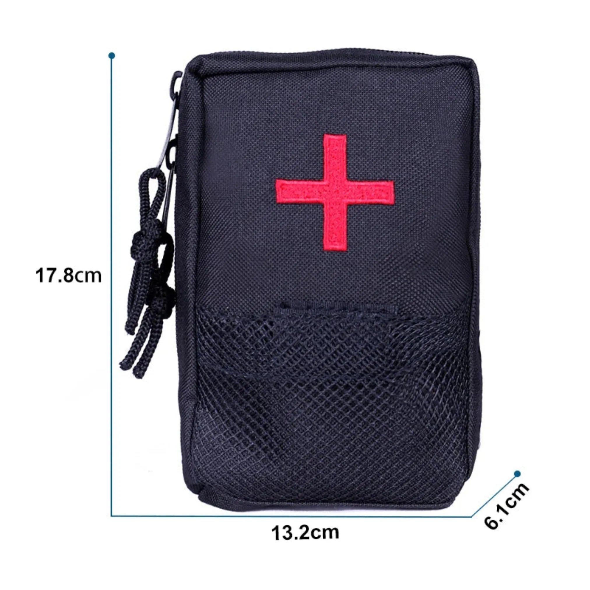 Tactical Gear Pro First Aid Waist Bag - Utility 22CM Large Size Tactical Waist Bag Molle First Aid Bag Belt EDC Medical Pouch Emergency Training Bag Hunting Accessories