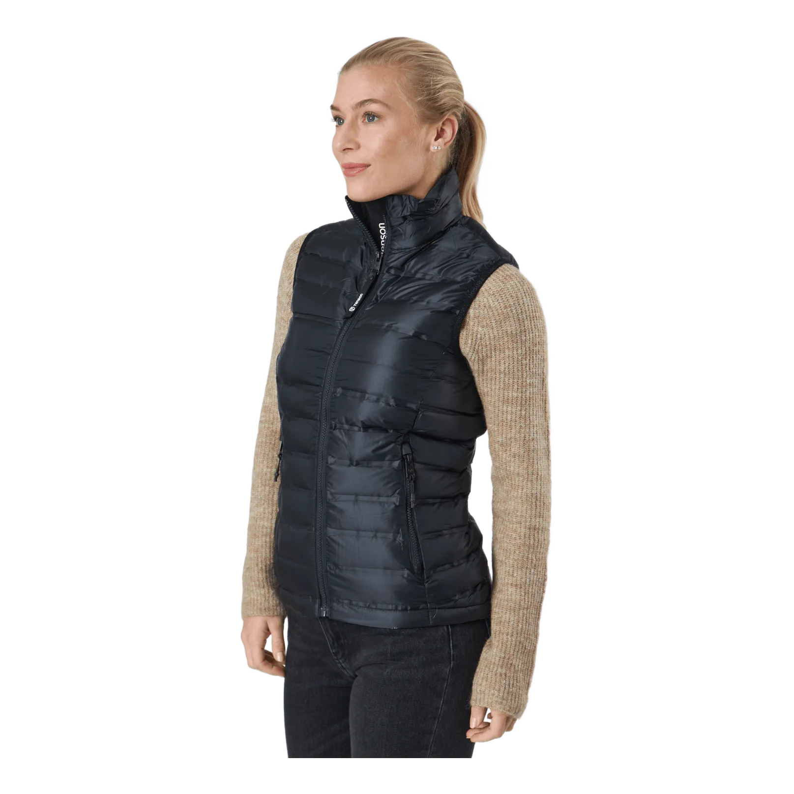 Tica Down Vest W 999 Black