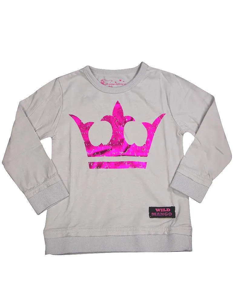 Wild Mango Toddler and Girls Long Sleeve Cotton Fashion T-Shirt Tee Shirt Top, 32095