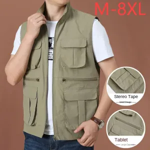 Wolfer Forces Tactical Vest for Men - Multi-Pocket Camping & Hunting Jacket