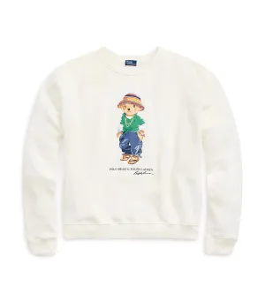 Women's Polo Bear Lightweight Fleece Crewneck