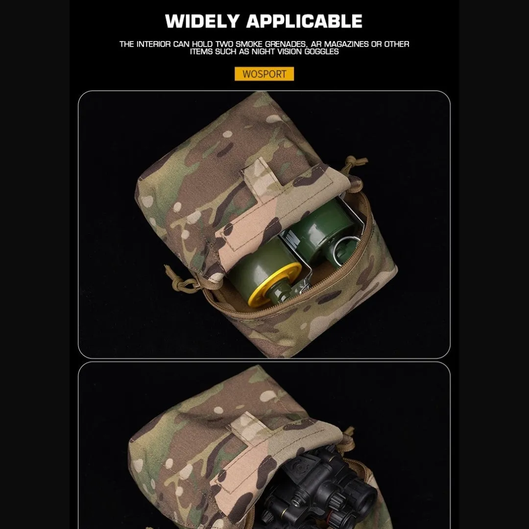 WST Multifunctional Molle Pouch GP with Zipper - Ranger Green