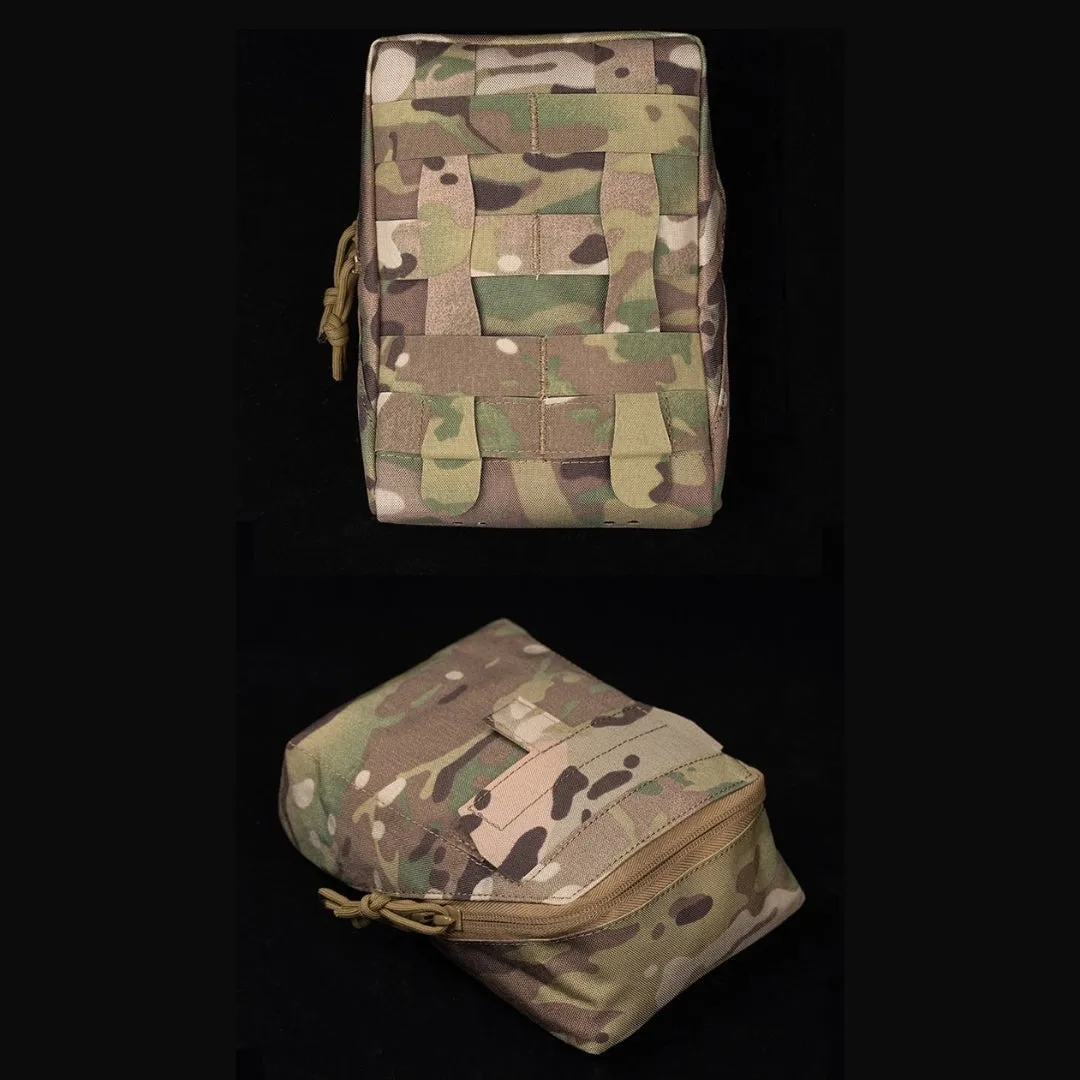 WST Multifunctional Molle Pouch GP with Zipper - Ranger Green