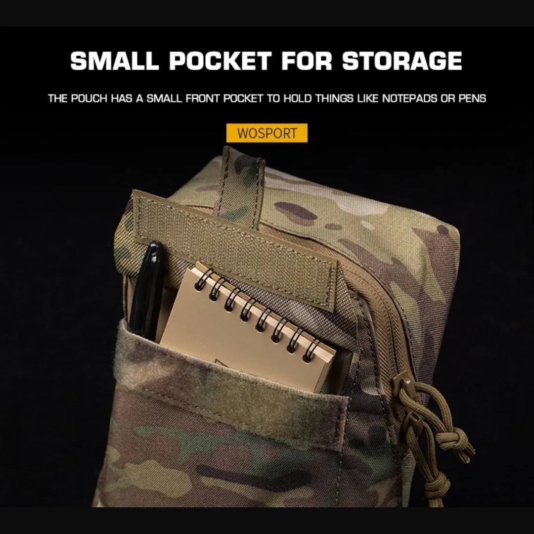 WST Multifunctional Molle Pouch GP with Zipper - Ranger Green